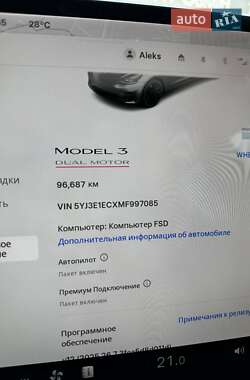 Седан Tesla Model 3 2021 в 