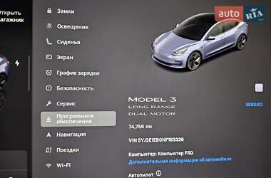Седан Tesla Model 3 2022 в 
