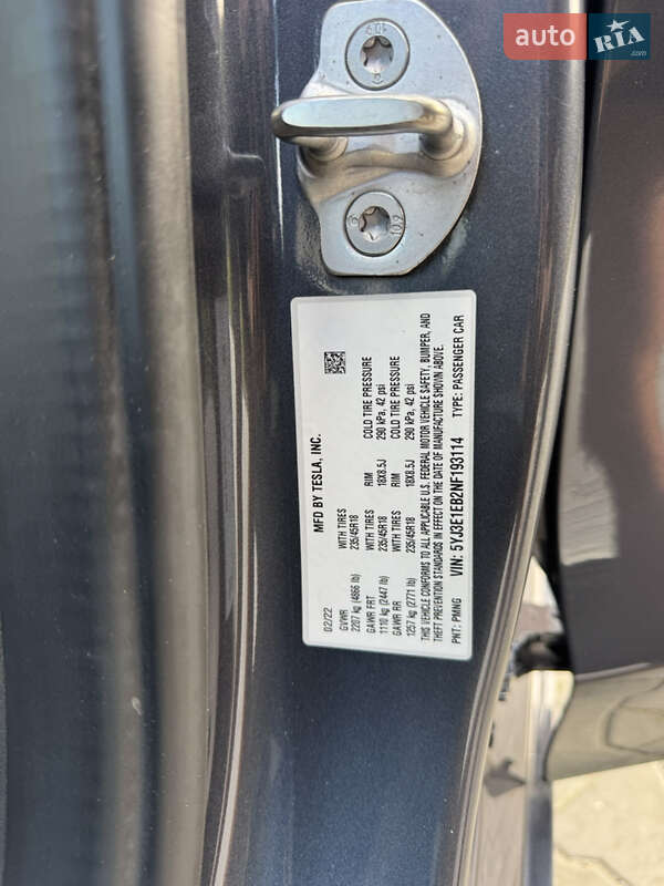 Седан Tesla Model 3 2022 в Луцьку фото 35 Седан Tesla Model 3 2022 в Луцьку