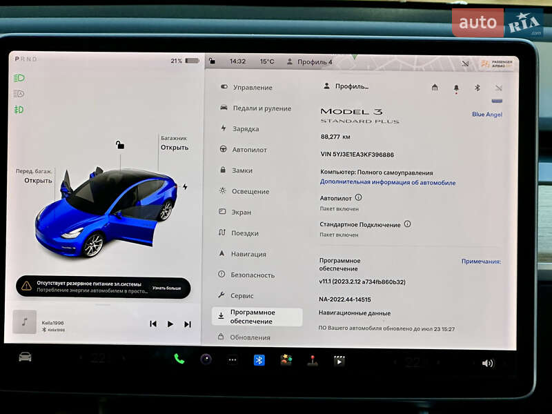 Седан Tesla Model 3 2019 в Одесі