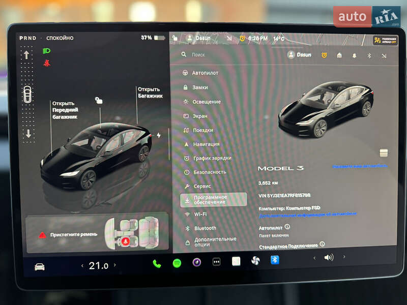 Седан Tesla Model 3 2024 в Львові