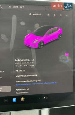 Седан Tesla Model 3 2022 в 