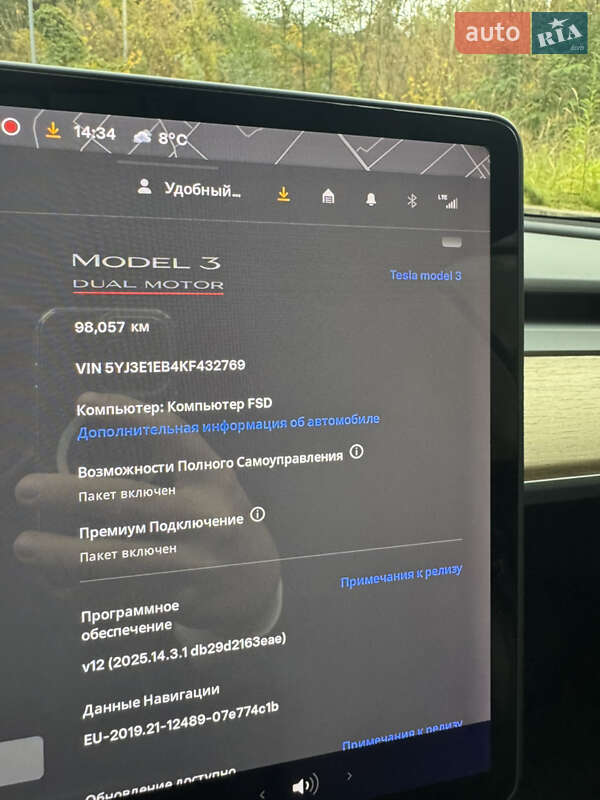 Седан Tesla Model 3 2019 в Киеве фото 15 Седан Tesla Model 3 2019 в Киеве