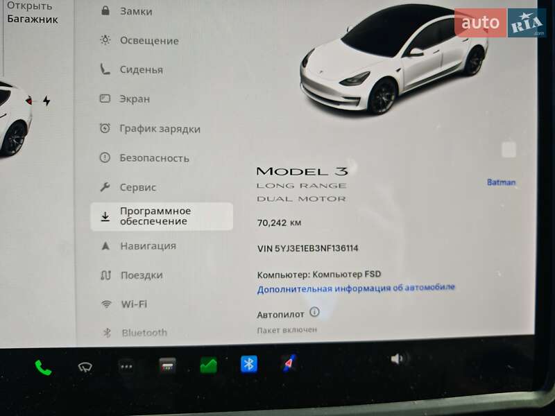 Седан Tesla Model 3 2021 в Коломиї