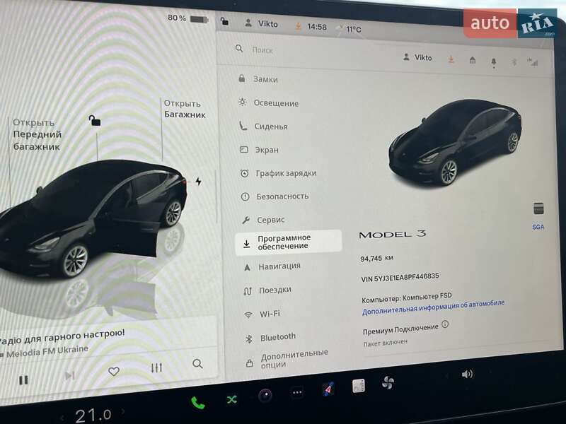 Седан Tesla Model 3 2022 в Киеве