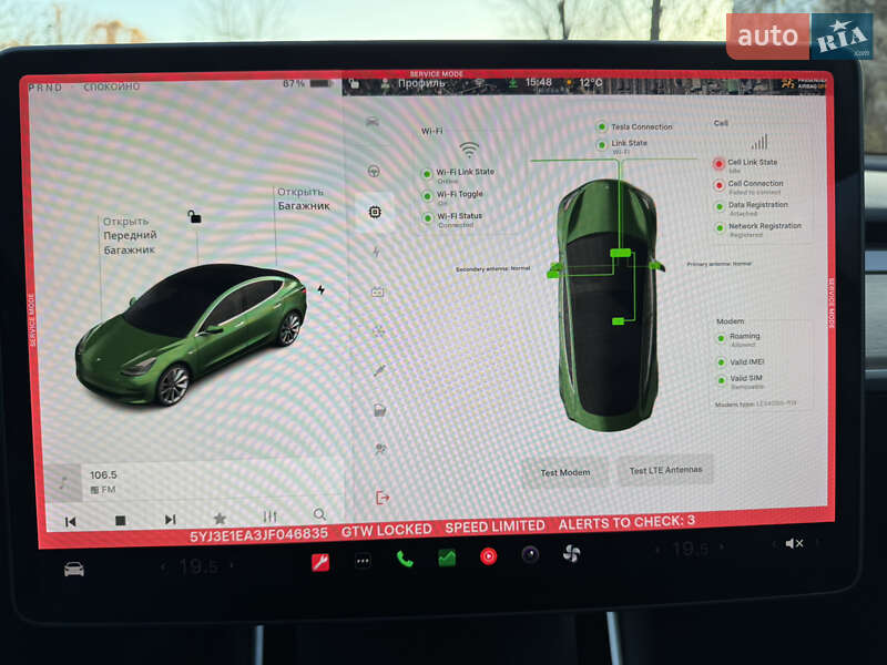 Седан Tesla Model 3 2018 в Києві фото 22 Седан Tesla Model 3 2018 в Києві