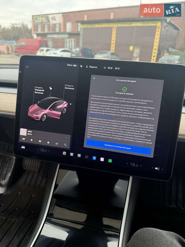 Седан Tesla Model 3 2019 в Сваляві фото 7 Седан Tesla Model 3 2019 в Сваляві