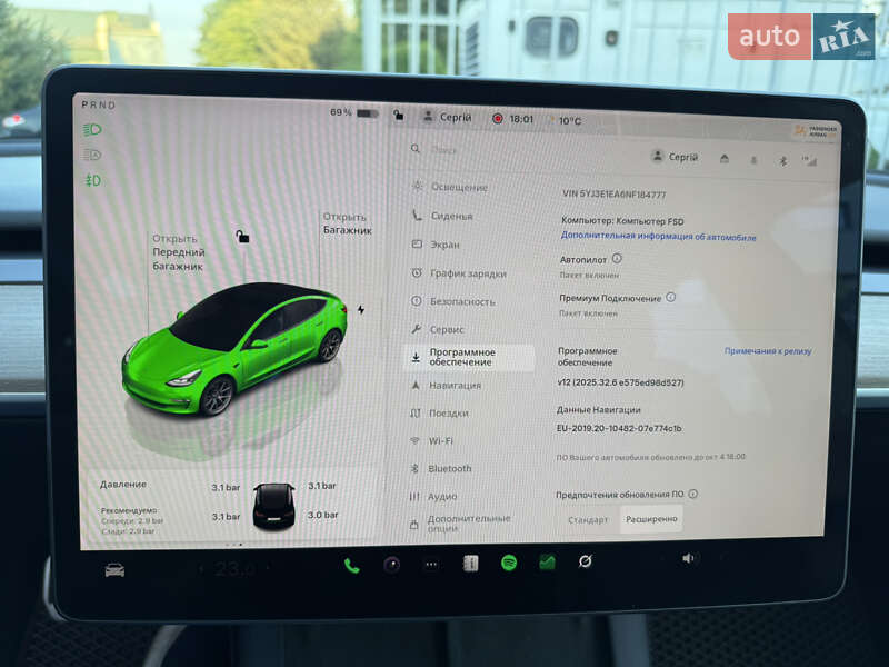 Седан Tesla Model 3 2022 в Луцьку
