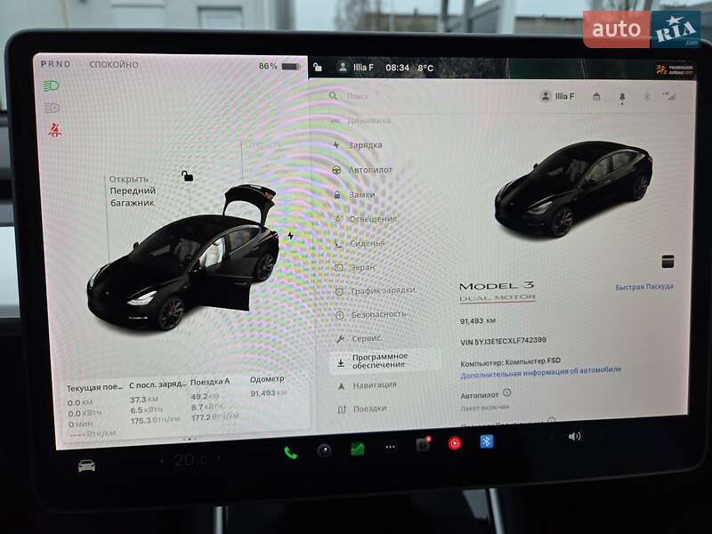 Седан Tesla Model 3 2020 в Києві