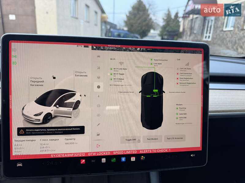 Седан Tesla Model 3 2022 в Володимирі