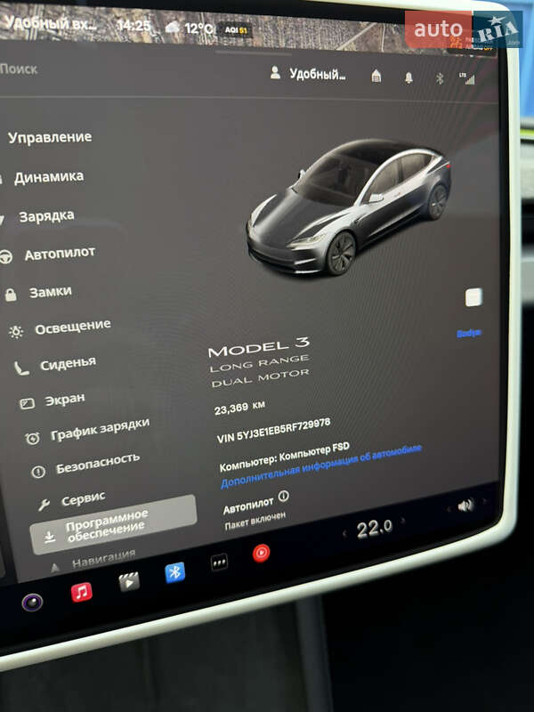 Седан Tesla Model 3 2024 в Дніпрі фото 12 Седан Tesla Model 3 2024 в Дніпрі