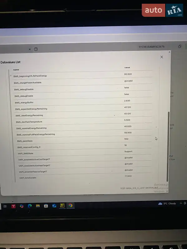 Седан Tesla Model 3 2024 в Львове документ