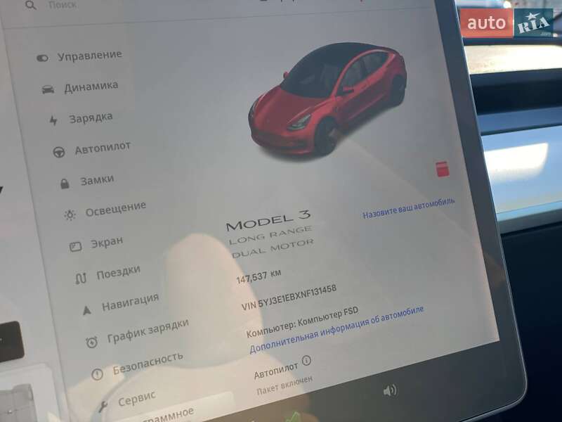 Седан Tesla Model 3 2021 в Львові