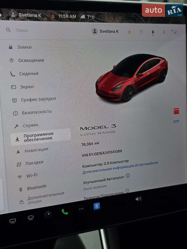 Седан Tesla Model 3 2018 в Запоріжжі