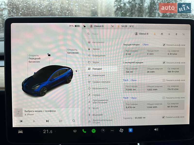 Седан Tesla Model 3 2020 в Харкові фото 22 Седан Tesla Model 3 2020 в Харкові
