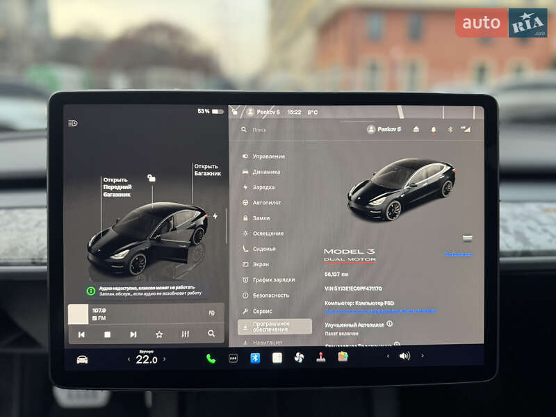 Седан Tesla Model 3 2023 в Одессе