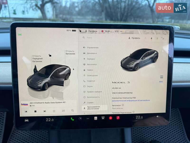 Седан Tesla Model 3 2023 в Чернигове фото 19 Седан Tesla Model 3 2023 в Чернигове