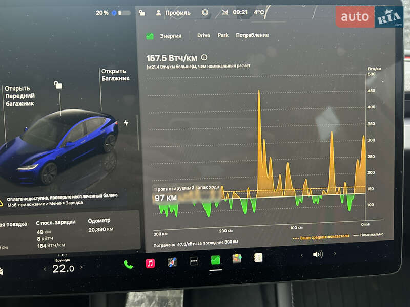 Седан Tesla Model 3 2024 в Житомире фото 10 Седан Tesla Model 3 2024 в Житомире