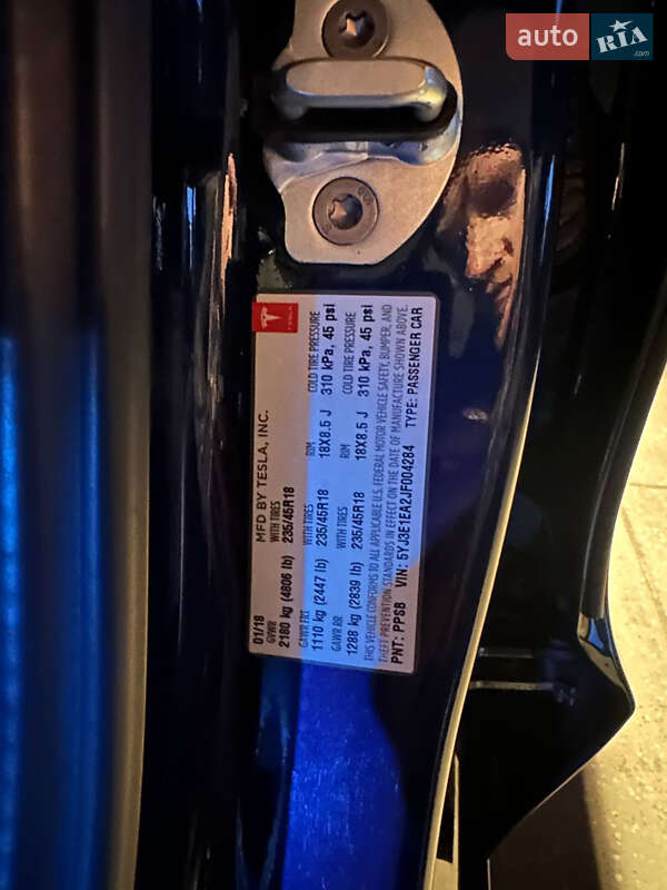 Седан Tesla Model 3 2018 в Запорожье фото 3 Седан Tesla Model 3 2018 в Запорожье