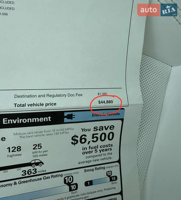 Седан Tesla Model 3 2025 в Киеве