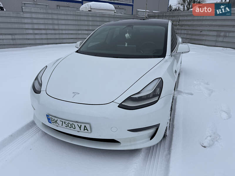2019 Tesla Model 3, VIN 5YJ3E1EB0LF618052:plate — фото 1 (autoria)