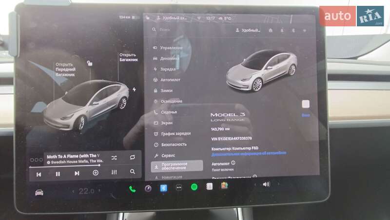 Седан Tesla Model 3 2019 в Одессе