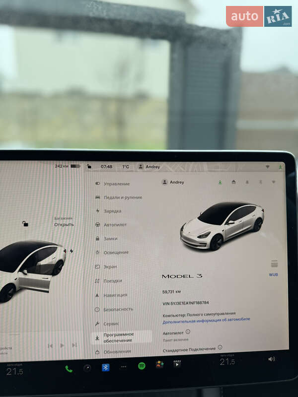 Седан Tesla Model 3 2022 в Одессе