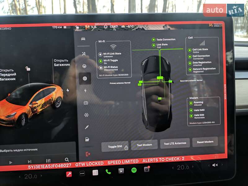 Седан Tesla Model 3 2018 в Черкассах