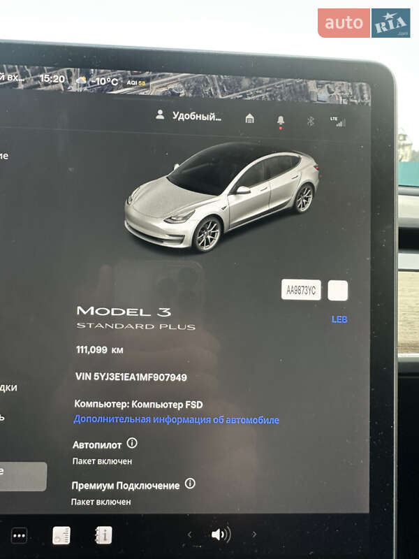 Седан Tesla Model 3 2021 в Києві
