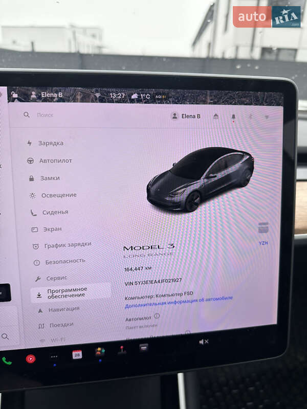 Седан Tesla Model 3 2018 в Петропавловской Борщаговке фото 13 Седан Tesla Model 3 2018 в Петропавловской Борщаговке