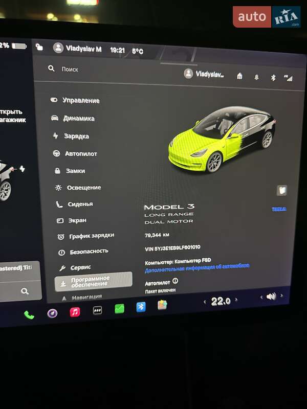 Седан Tesla Model 3 2019 в Кривом Роге