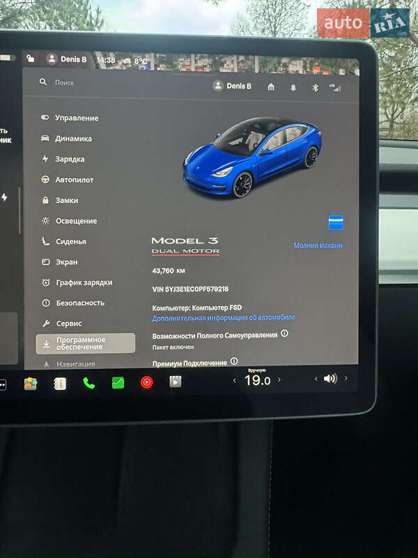 Седан Tesla Model 3 2023 в Днепре фото 3 Седан Tesla Model 3 2023 в Днепре