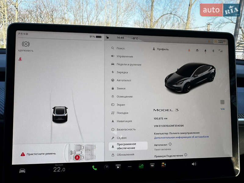 Седан Tesla Model 3 2022 в Дніпрі