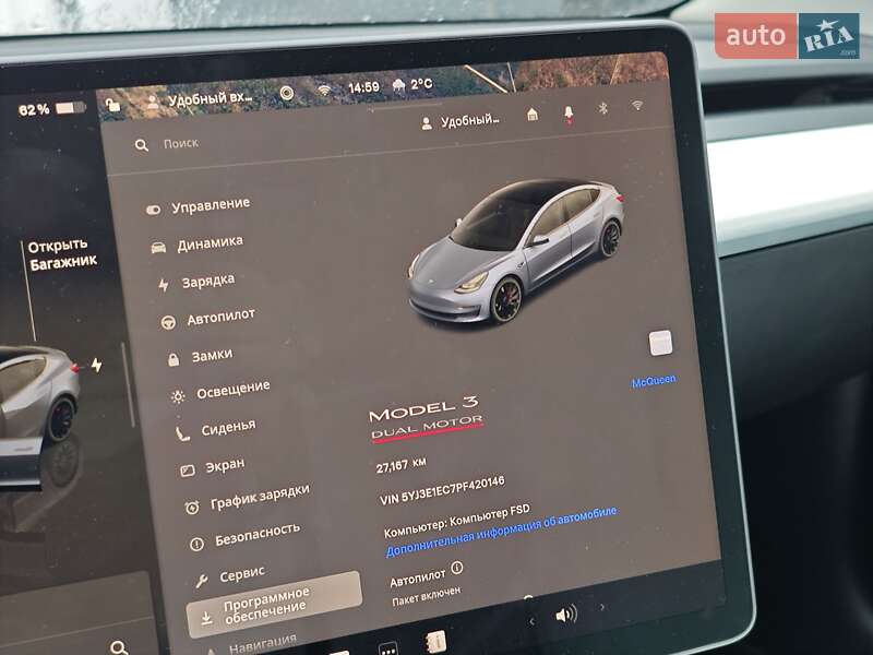 Седан Tesla Model 3 2022 в Черкасах