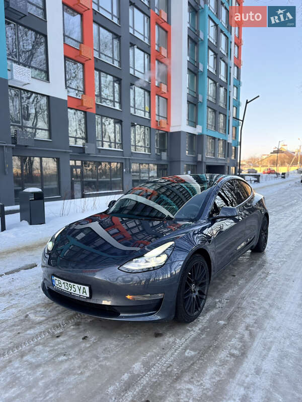 2022 Tesla Model 3, VIN 5YJ3E1EB8NF184207:plate — фото 1 (autoria)