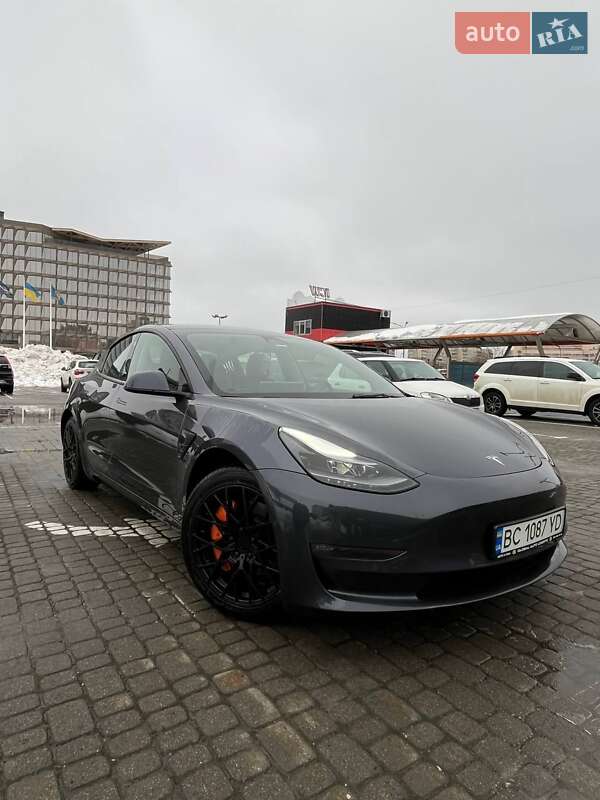 2022 Tesla Model 3, VIN 5YJ3E1EB6NF189096:plate — фото 1 (autoria)