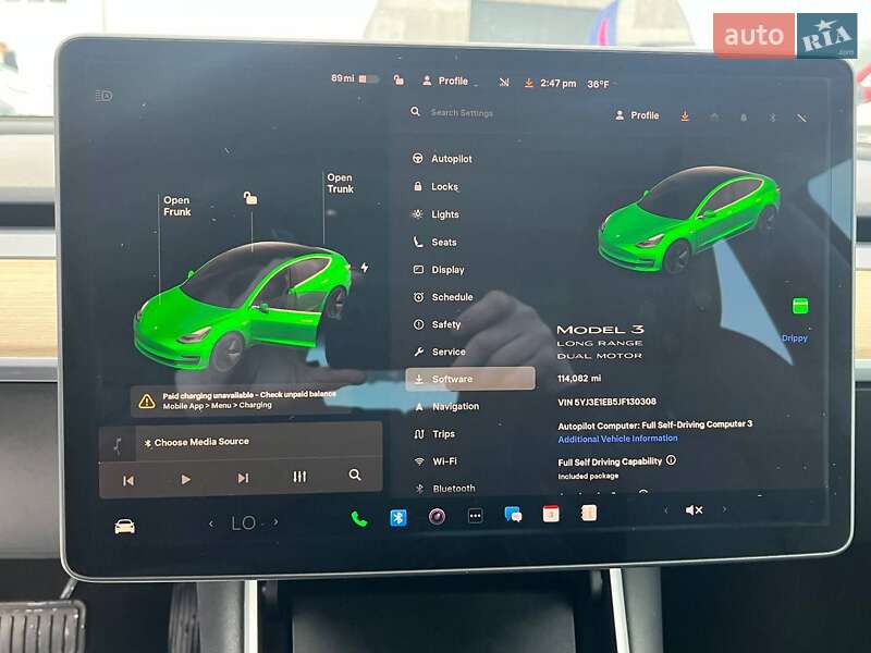 Седан Tesla Model 3 2018 в Луцьку фото 12 Седан Tesla Model 3 2018 в Луцьку