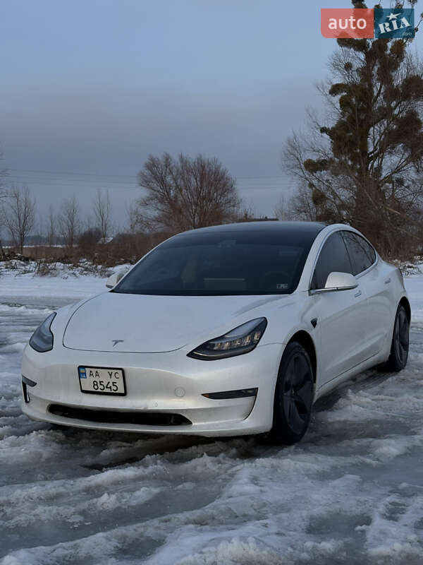2020 Tesla Model 3, VIN 5YJ3E1EB2LF711686:plate — фото 1 (autoria)