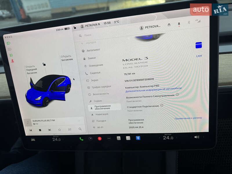 Седан Tesla Model 3 2021 в Чорноморську фото 26 Седан Tesla Model 3 2021 в Чорноморську