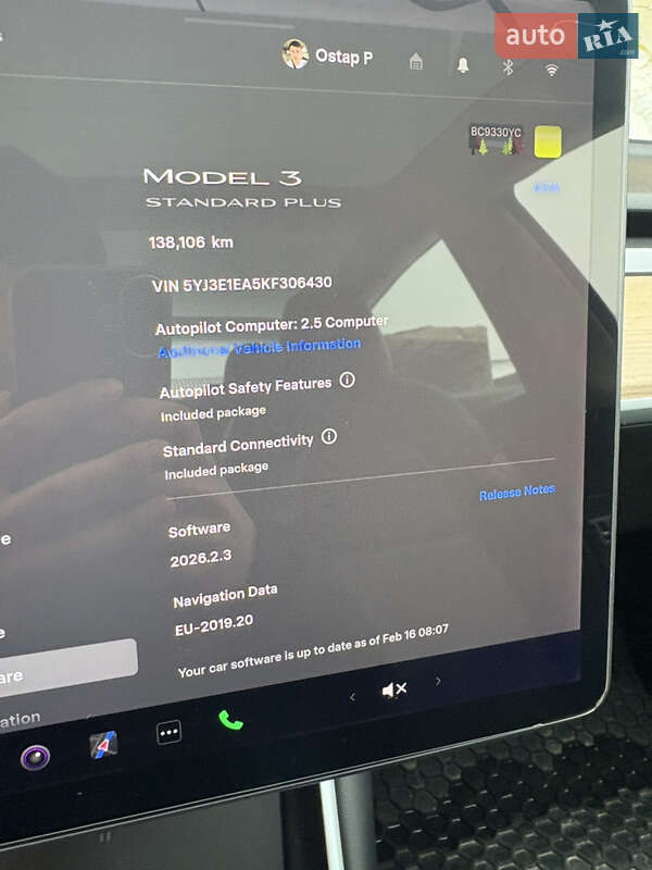 Седан Tesla Model 3 2019 в Львові фото 20 Седан Tesla Model 3 2019 в Львові