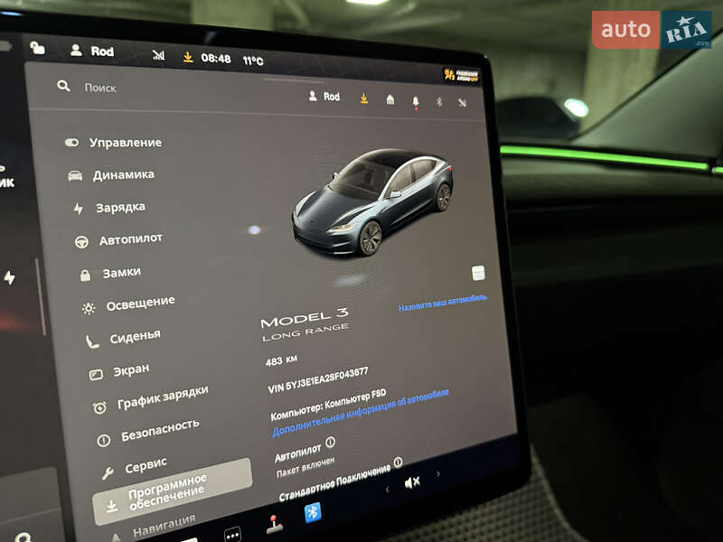 Седан Tesla Model 3 2025 в Тернополе