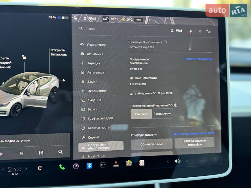 Седан Tesla Model 3 2019 в Киеве