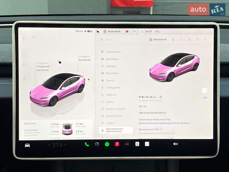 Седан Tesla Model 3 2025 в Киеве фото 25 Седан Tesla Model 3 2025 в Киеве