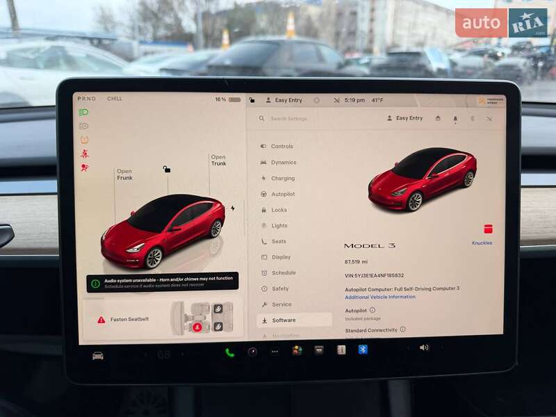 Седан Tesla Model 3 2022 в Луцьку фото 12 Седан Tesla Model 3 2022 в Луцьку
