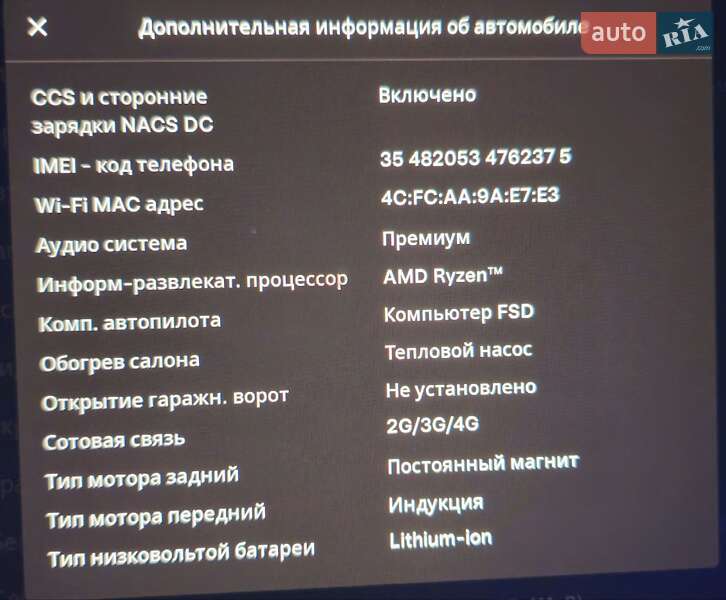 Седан Tesla Model 3 2023 в Львові