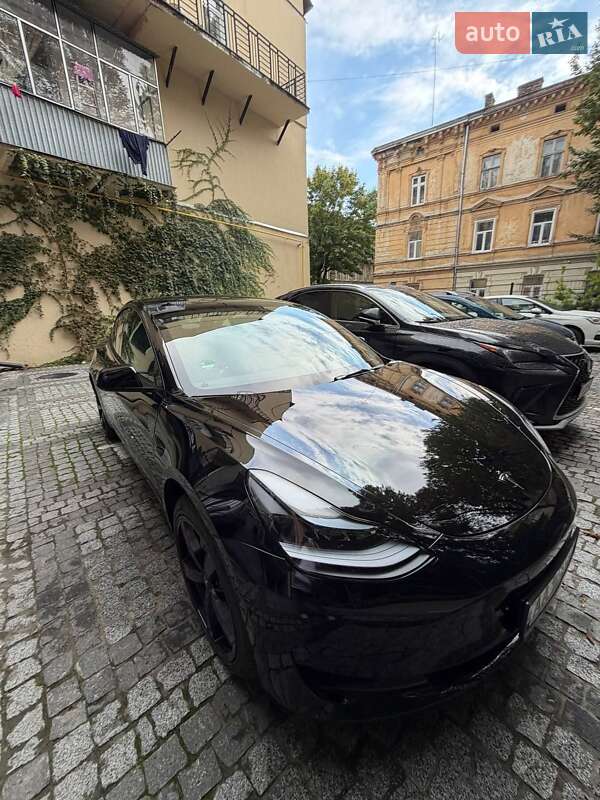 2023 Tesla Model-3, VIN LRW3E7FS1PC881877:plate — фото 1 (autoria)