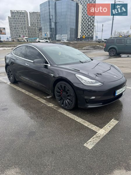 2018 Tesla Model 3, VIN 5YJ3E1EB0JF082698:plate — фото 1 (autoria)