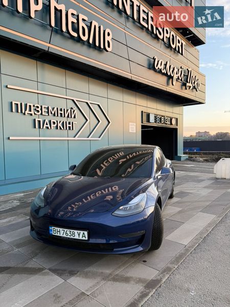 2019 Tesla Model 3, VIN 5YJ3E1EC1LF602306:plate — фото 1 (autoria)