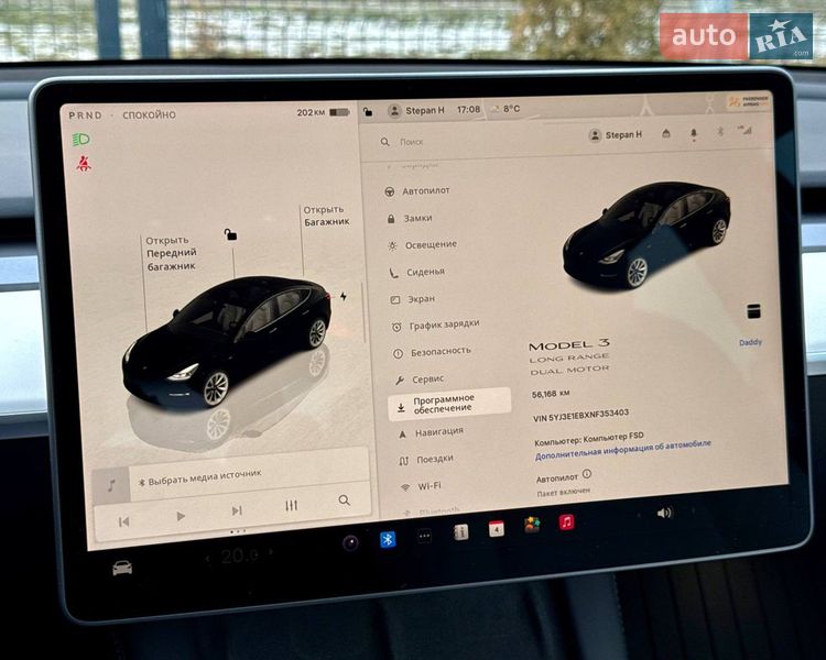 Седан Tesla Model 3 2022 в Києві