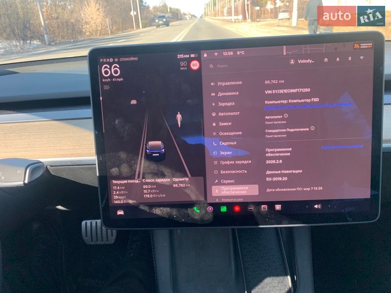 Седан Tesla Model 3 2022 в Обухові